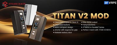 Steam Crave Titan V2 300W Box Mod