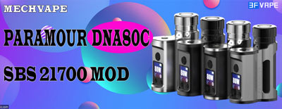 MECHVAPE x EVOLV Paramour DNA80C 80W SBS Box Mod