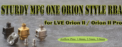 Sturdy MFG One Orion Style RBA