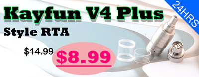 Kayfun V4 Plus Styled 510 RTA