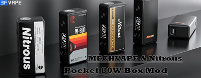 MECHVAPE X Nitrous Pocket 80W Box Mod
