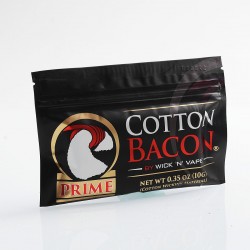 Authentic Wick 'N' Vape Cotton Bacon Prime