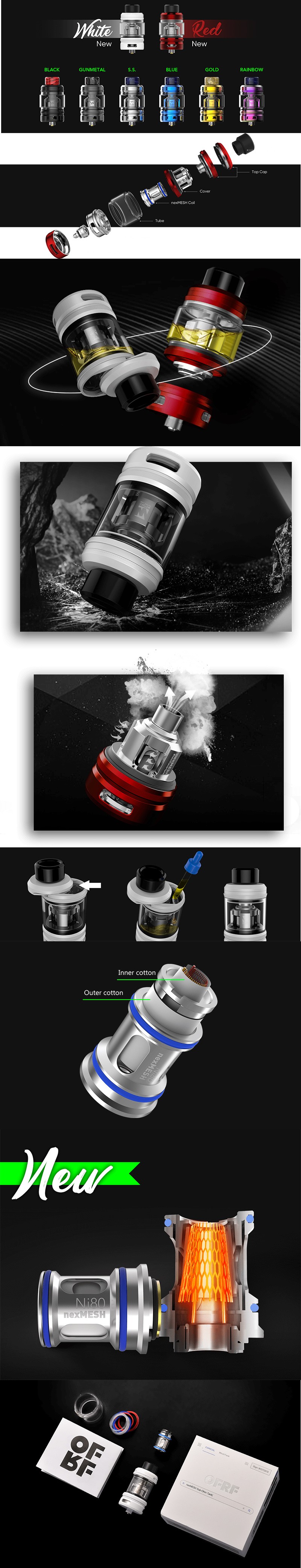OFRF NexMesh Sub-Ohm Tank
