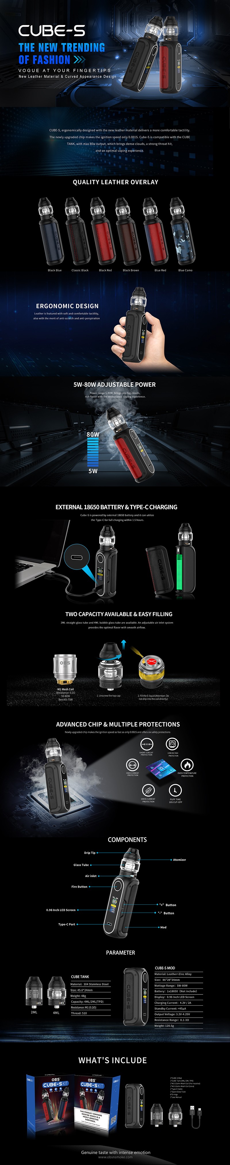 OBS Cube-S Kit