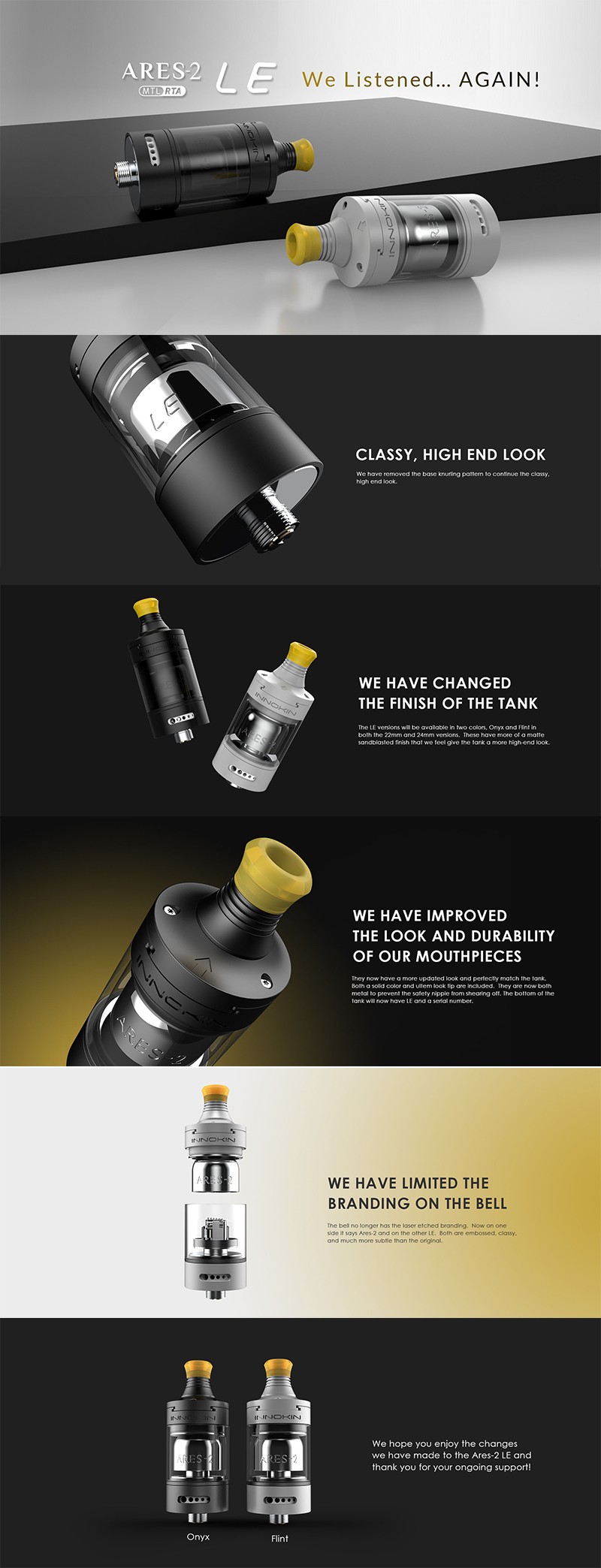Innokin Ares 2 D24 LE MTL RTA