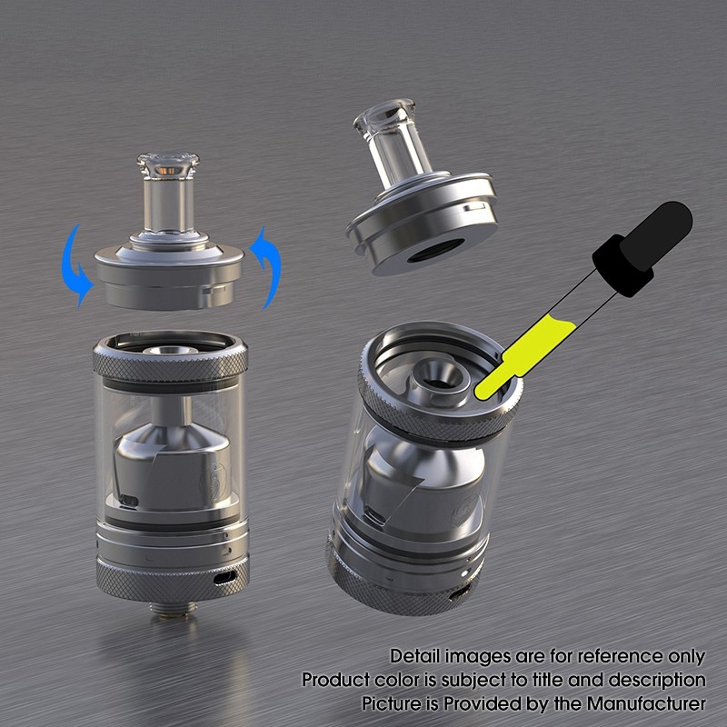 Auguse MTL / DTL V2 RTA Top Filling System