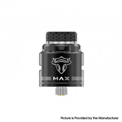 Silver Black ThunderHead Creations THC Tauren MAX RDA