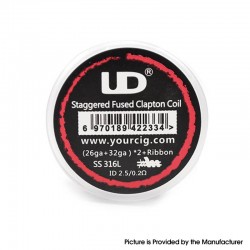 Original YouDe UD Staggered Fuse Clapton Coil Set