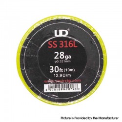 Original YouDe UD SS316L 28 AWG Resistance Wire for RBA