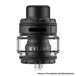 Original Vandy Vape Kylin M Pro RTA Rebuildable Tank Atomizer - 6.0ml / 8.0ml, 24.22mm Diameter