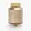 Authentic Desire Mad Dog RDA Gold 24mm Rebuildable Dripping Atomizer