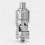 SXK Hurricane V2 Style RTA Silver 316SS 2.0ml 22.5mm Atomizer