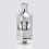 Authentic Aspire Nautilus 2 Tank Silver SS 2ml 22mm Atomizer