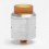 Authentic Aug DRUGA RDA Silver SS 24mm Rebuildable Atomizer