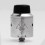 Goon V4 Style RDA Silver Rebuildable Dripping Atomizer w/ BF Pin