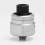 Armor 1.0 Style RDA Silver SS 22mm Atomizer with Bottom Feeder Pin