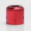 Authentic 528 Customs 24mm Goon RDA Red Gloss Top Cap + Sleeve