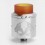 Authentic OBS Cheetah II RDA Silver SS PEI 24mm Rebuildable Atomizer