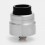 SXK Armor 1.0 Style RDA BF Silver 316 SS 22mm Rebuildable Atomizer