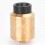 Goon 1.5 Style RDA Gold 24mm Rebuildable Dripping Atomizer w/ BF Pin
