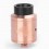 Goon 1.5 Style RDA Rose Gold 24mm Rebuildable Atomizer w/ BF Pin