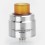 $12.59 SXK The Flave Style BF RDA Silver 24mm Rebuildable Atomizer