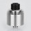 SXK Hussar Style BF RDTA Silver 316SS 22mm Rebuildable Atomizer