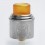 Apocalypse GEN 2 Style RDA Silver 24mm Rebuildable Atomizer w/ BF Pin