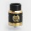  Breed V4 Style RDA Black Brass 24mm Rebuildable Dripping Atomizer