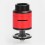 Authentic Geek Peerless RDTA Red 4ml 24mm Rebuildable Atomizer