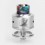 Authentic Aleader Little Bee RDTA Silver SS 24mm 2.5ml Tank Atomizer