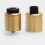 Recoil Rebel Style RDA Gold SS 25mm Rebuildable Dripping Atomizer