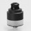 Authentic GAS Mods Nixon V1.5 RDTA Black 22mm BF Rebuildable Atomizer