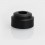 Authentic GAS Mods Black POM Top Cap for Nixon V1.5 RDTA