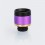 Replacement Purple Aluminum POM 17mm Drip Tip for Uwell Crown 3 Tank