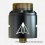 Authentic Hotcig Aircraft RDA Black SS 24mm BF Rebuildable Atomizer