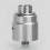 YFTK Entheon Style RDA Silver SS 22mm BF Rebuildable Dripping Atomizer