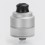 Authentic GAS Mods Nixon V1.0 RDTA Silver 2ml 22mm Tank Atomizer