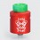 Authentic Hell Dead Rabbit RDA Red 24mm BF Rebuildable Atomizer