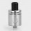 Das Tank Ding Style BF RDA Silver 316SS 22mm Atty w/ Protective Tube