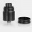 Entheon Style RDA Black 22mm Rebuildable Dripping Atomizer w/ BF Pin
