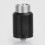 Kennedy 24 Style RDA Black SS 24mm Rebuildable Atomizer w/ BF Pin