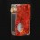 Yiloong Aurora Style Resin 8ml 18650 20700 BF Squonker Box Mod