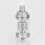 Authentic Digi Siren V2 RTA Silver 4.5ml 24mm Tank Atomizer