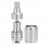 LieFeng KF Mini V3 Style RTA 19mm Silver Atomizer w/ Replacement Tank