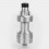 SXK KF Prime Style RTA Silver 316SS 2ml 22mm Tank Atomizer