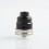 ShenRay Entheon Style Black 316SS 22mm BF RDA w/ Spare Drip Tips