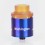 Authentic 5G Washington RDA Blue 316SS 24mm Atomizer w/ BF Pin