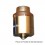 Authentic 5G Washington RDA Gold 316SS 24mm Atomizer w/ BF Pin