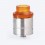 Authentic 5GVape Washington RDA Silver 316SS 24mm Atomizer w/ BF Pin
